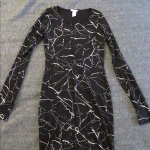 H&M Marbled Bodycon Dress
